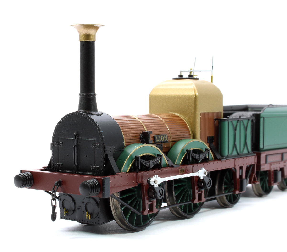 Pre-Owned Liverpool & Manchester Railway 0-4-2 Lion Locomotive (1930 Condition) DCC Sound