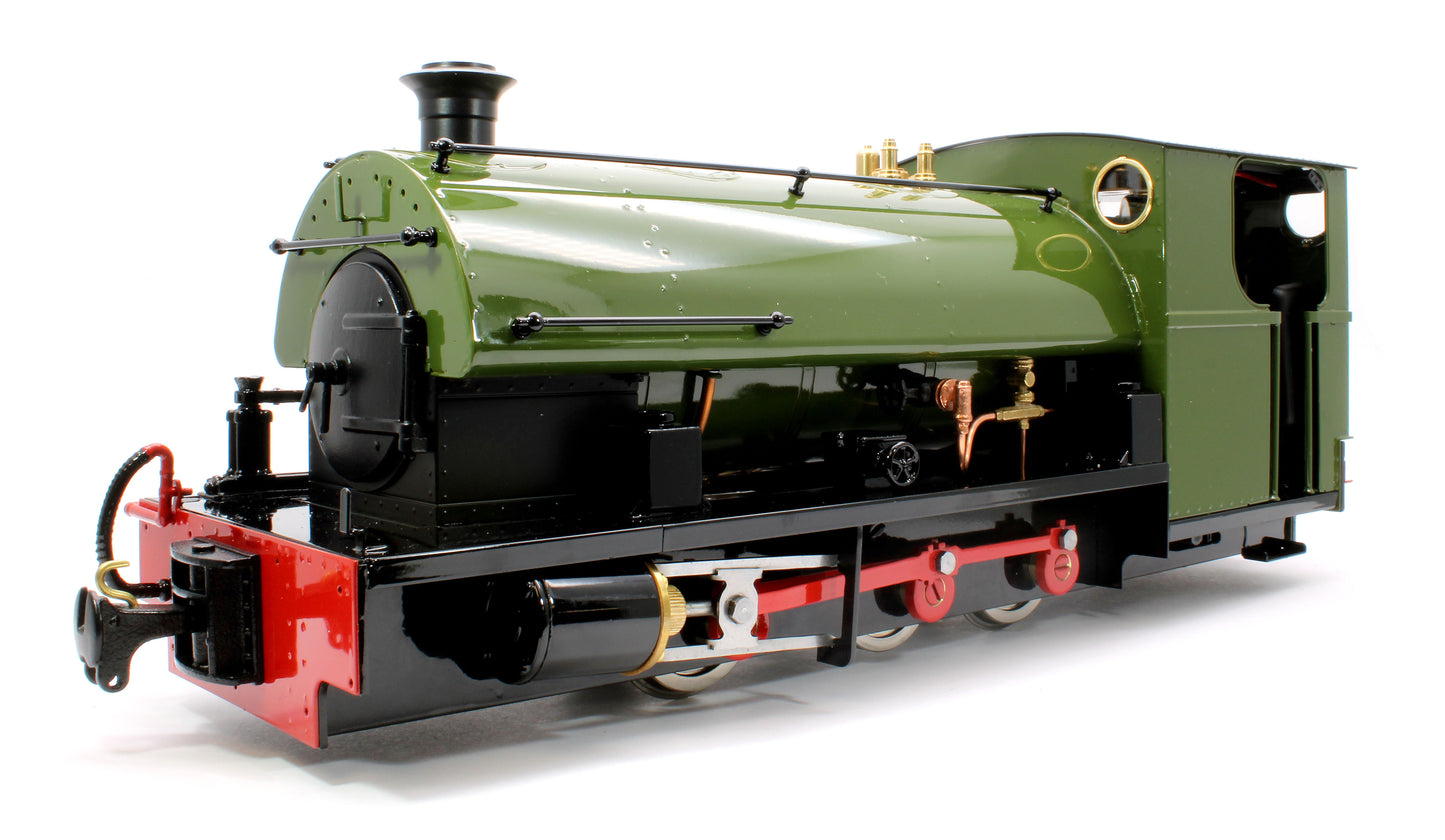 0-6-0 Saddle Tank 'Harrogate' Olive (Radio Control, Uninsulated Wheels) Steam Locomotive