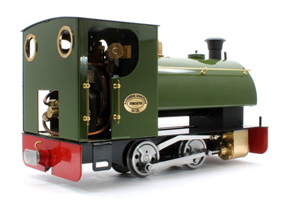 PEGGIERC-OLIVE-32 0-4-0 Saddle Tank 'Peggie' Olive Green (Radio Control) Steam Locomotive