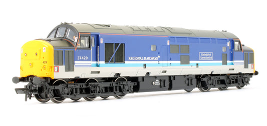 Pre-Owned Class 37/4 37429 'Eisteddfod Genedlaethol' Regional Railways Diesel Locomotive - DCC Fitted
