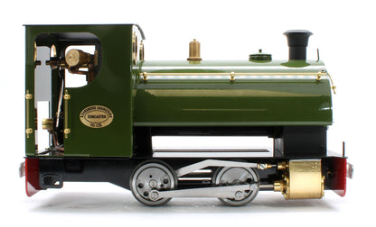 PEGGIE-OLIVE-32 0-4-0 Saddle Tank 'Peggie' Olive Green (Manual) Steam Locomotive