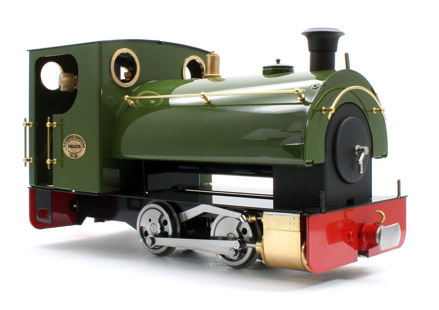 PEGGIERC-OLIVE-32 0-4-0 Saddle Tank 'Peggie' Olive Green (Radio Control) Steam Locomotive