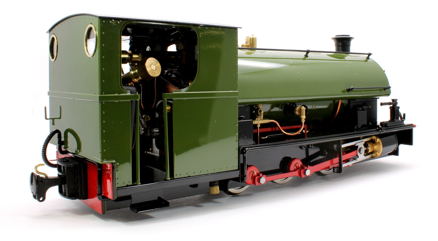 0-6-0 Saddle Tank 'Harrogate' Olive (Radio Control, Uninsulated Wheels) Steam Locomotive