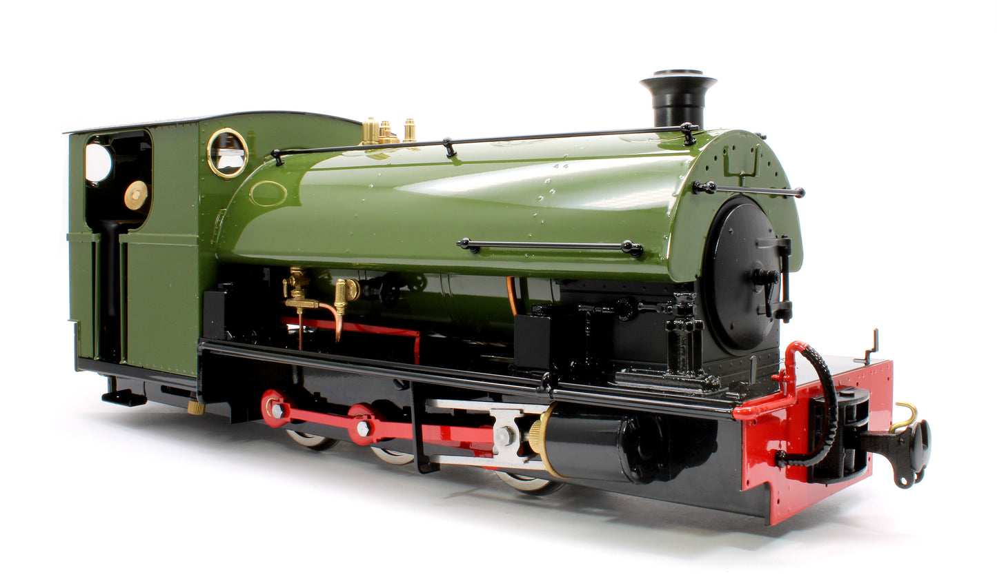 0-6-0 Saddle Tank 'Harrogate' Olive (Radio Control, Uninsulated Wheels) Steam Locomotive