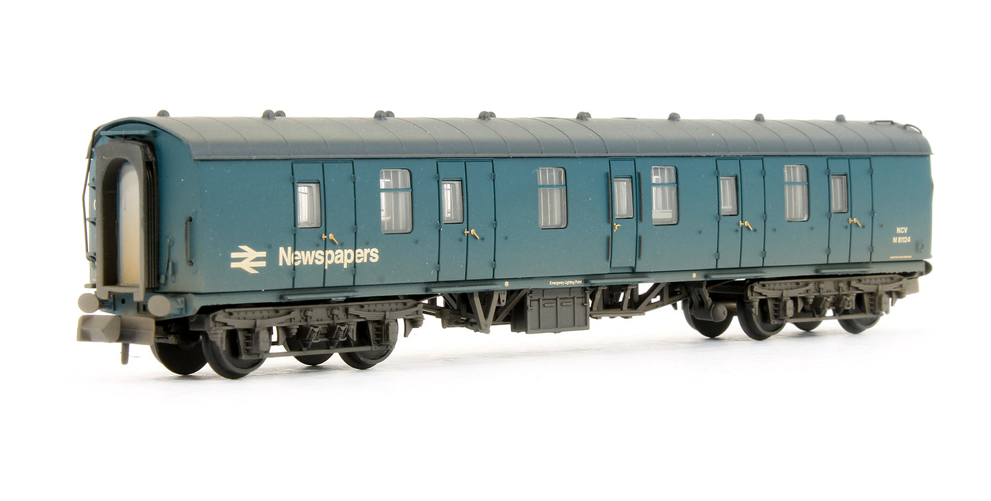 Pre-Owned BR MK1 BG Brake Gangwayed BR Blue 'Newspapers' (Weathered)