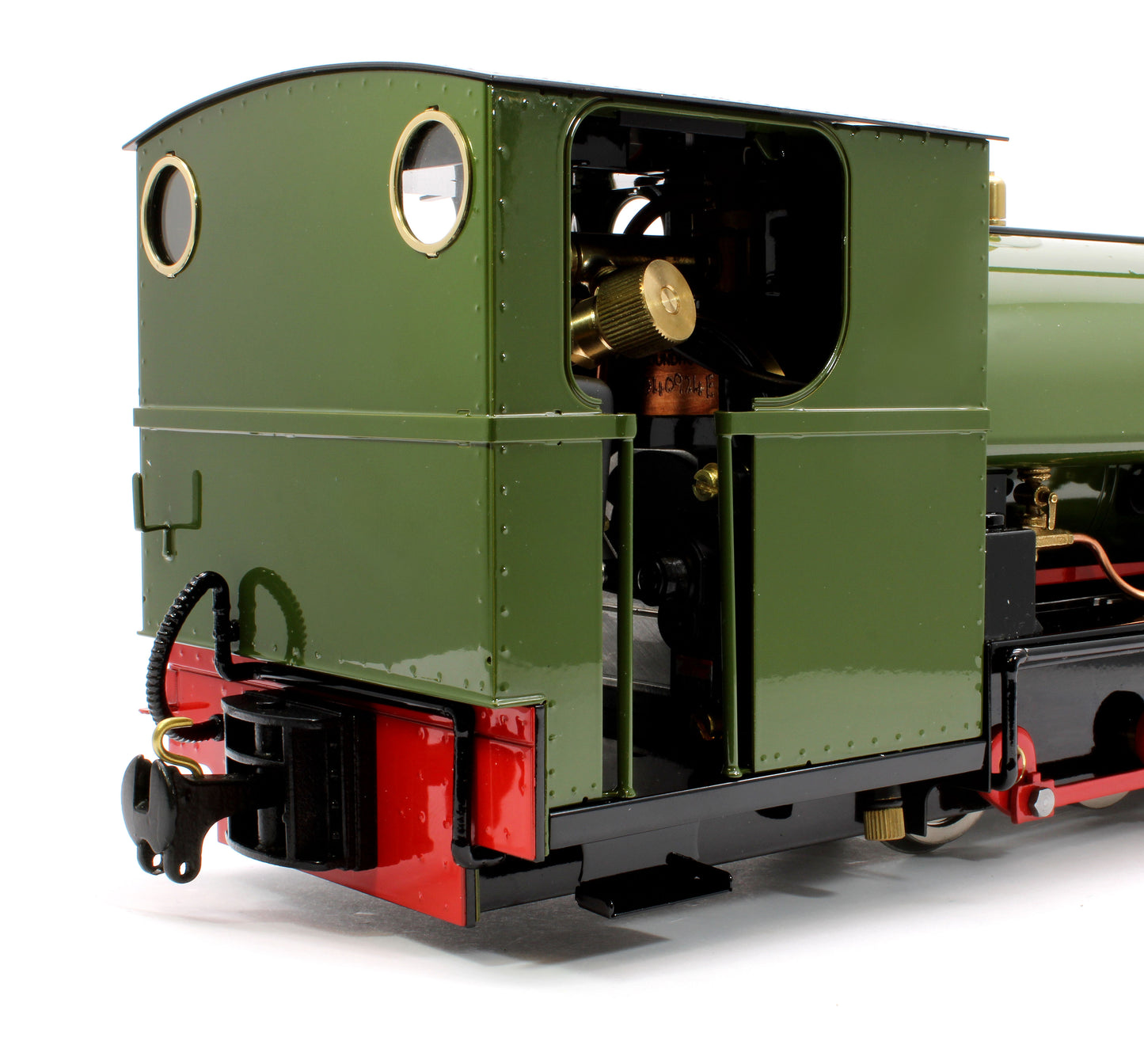 0-6-0 Saddle Tank 'Harrogate' Olive (Radio Control, Uninsulated Wheels) Steam Locomotive