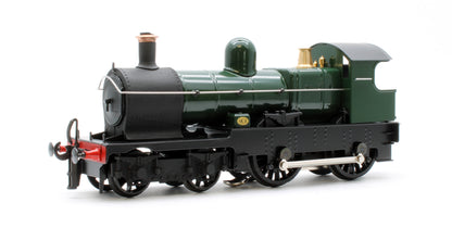 E/30-E "Dukedog" GWR Class 4-4-0 GW Unlined Green w/ Black Straight Frame & Churchward Tender Steam Locomotive