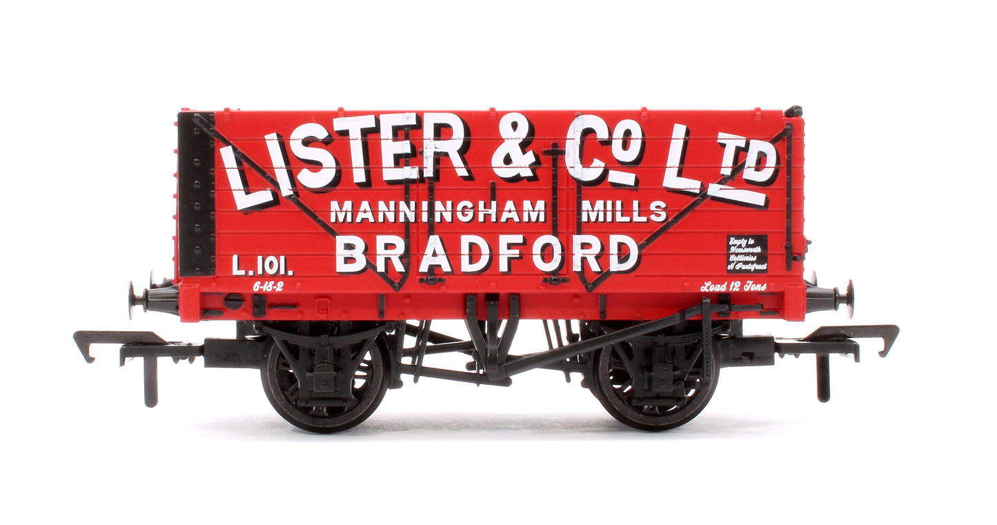 7 Plank End Door Wagon 'Lister & Co. Ltd' Red No.L.101
