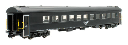 Pre-Owned 74516 SJ Black B7F 2nd Class Passenger Coach '50 74 22-73 497-4'