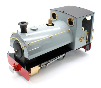 PEGGIE-WDGREY 0-4-0 Saddle Tank 'Peggie' WD Grey (Manual) Steam Locomotive