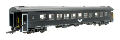 Pre-Owned 74517 SJ Black B7F 2nd Class Passenger Coach '50 74 22-73 503-9'