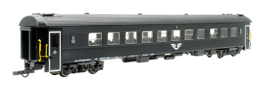 Pre-Owned 74517 SJ Black B7F 2nd Class Passenger Coach '50 74 22-73 503-9'