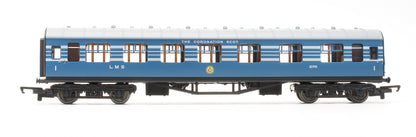 Pre-Owned R4906 RailRoad LMS Blue Coronation Scot 3 Car Coach Pack