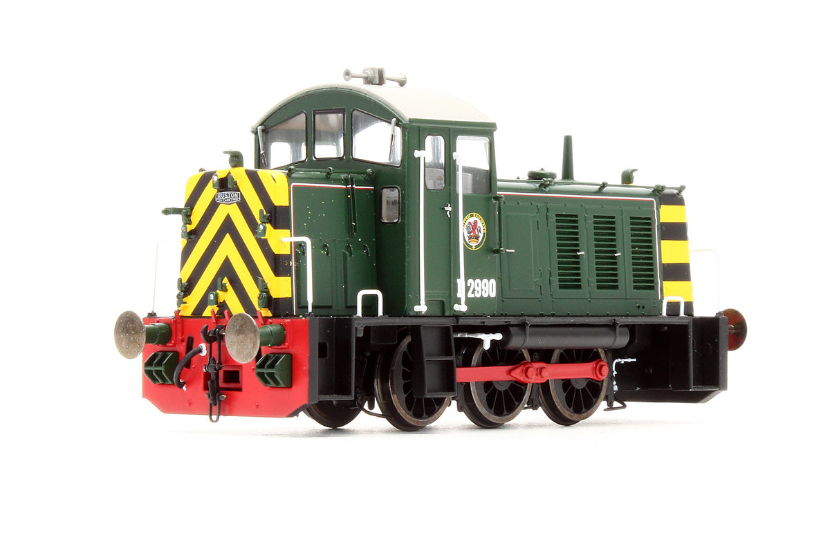 Pre-Owned Class 07 (V1) BR Green D2990 Diesel Locomotive