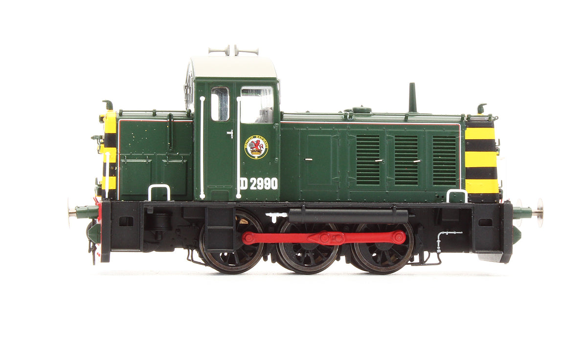 Pre-Owned Class 07 (V1) BR Green D2990 Diesel Locomotive