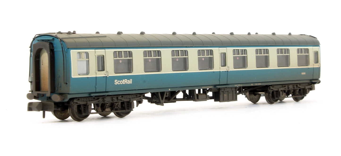 Pre-Owned MK1 SK Second Corridor Coach Blue & Grey Scotrail Branding 18360 (Weathered)