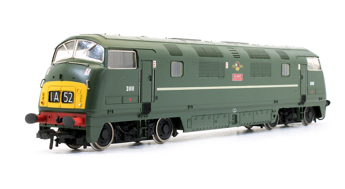 Pre-Owned Class 42 Warship Diesel D818 BR Green 'Glory'