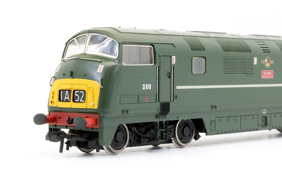 Pre-Owned Class 42 Warship Diesel D818 BR Green 'Glory'