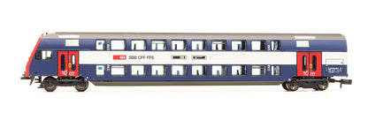 Pre-Owned 815381 SBB CFF FFS Double Deck Control Cab Coach 50 85 26-33 922-3