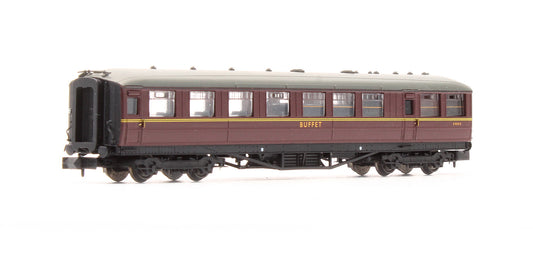Pre-Owned NC-033 Gresley Coach BR Maroon Buffet 'E9133E'