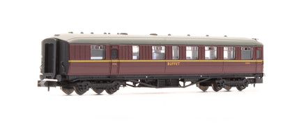 Pre-Owned NC-033 Gresley Coach BR Maroon Buffet 'E9133E'