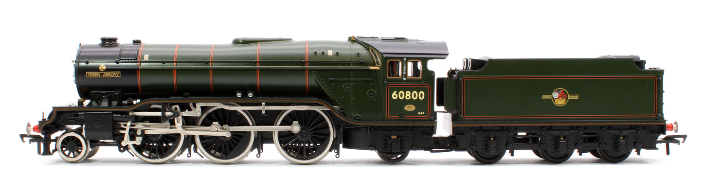 'Green Arrow' BR Lined Green (Late Crest) Class V2 2-6-2 No.60800 Steam Locomotive