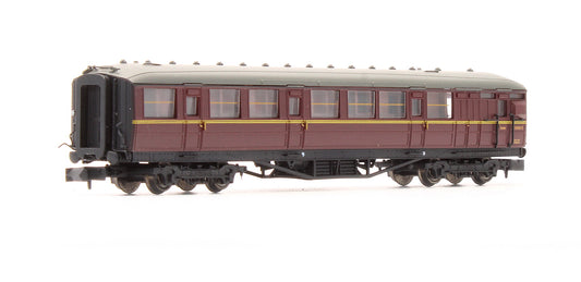 Pre-Owned NC-032B Gresley Coach BR Maroon Composite 'E10080E'