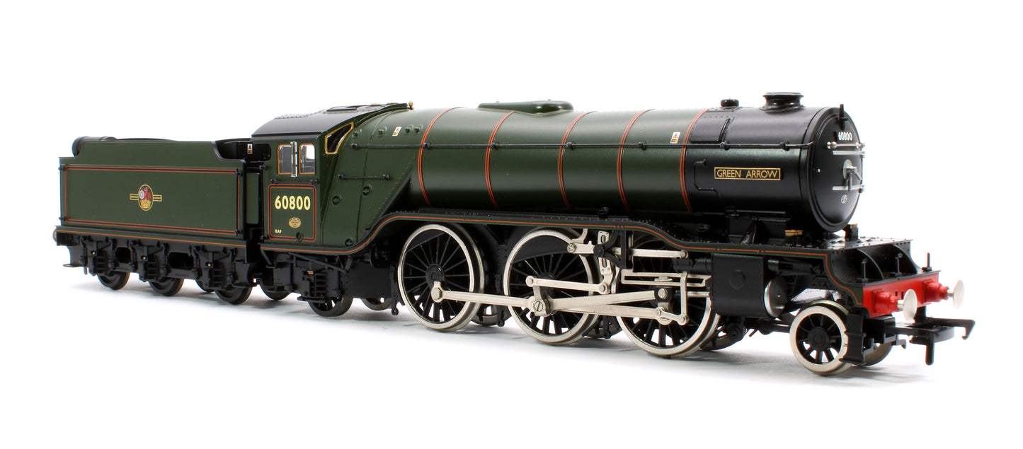 'Green Arrow' BR Lined Green (Late Crest) Class V2 2-6-2 No.60800 Steam Locomotive