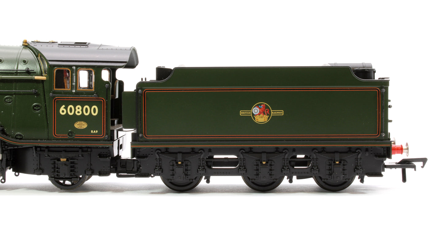 'Green Arrow' BR Lined Green (Late Crest) Class V2 2-6-2 No.60800 Steam Locomotive