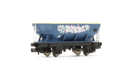 Pre-Owned 373-504 HEA Hopper Wagon Ex-Mainline Graffiti