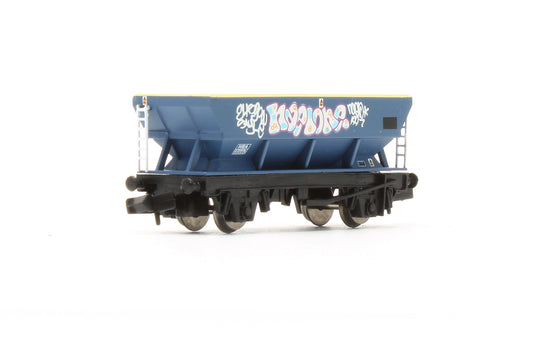 Pre-Owned 373-504 HEA Hopper Wagon Ex-Mainline Graffiti