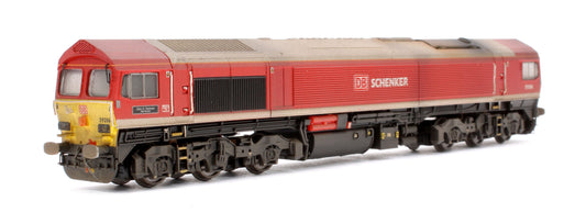 Custom Weathered Class 59 #59206 'John F Yeoman' DB Schenker Diesel Locomotive