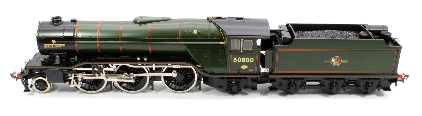 'Green Arrow' BR Lined Green (Late Crest) Class V2 2-6-2 No.60800 Steam Locomotive