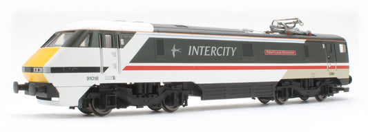 R30527 RailRoad Class 91 Intercity 91018 'Robert Louis Stevenson' Electric Locomotive