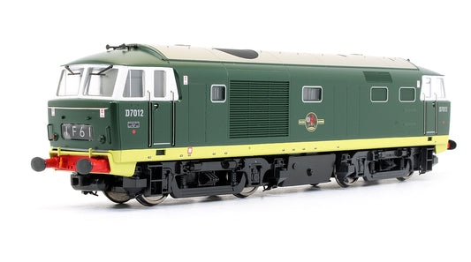 Pre-Owned 3522 Class 35 BR Plain Green Hymek D7012 Diesel Locomotive - DCC Fitted