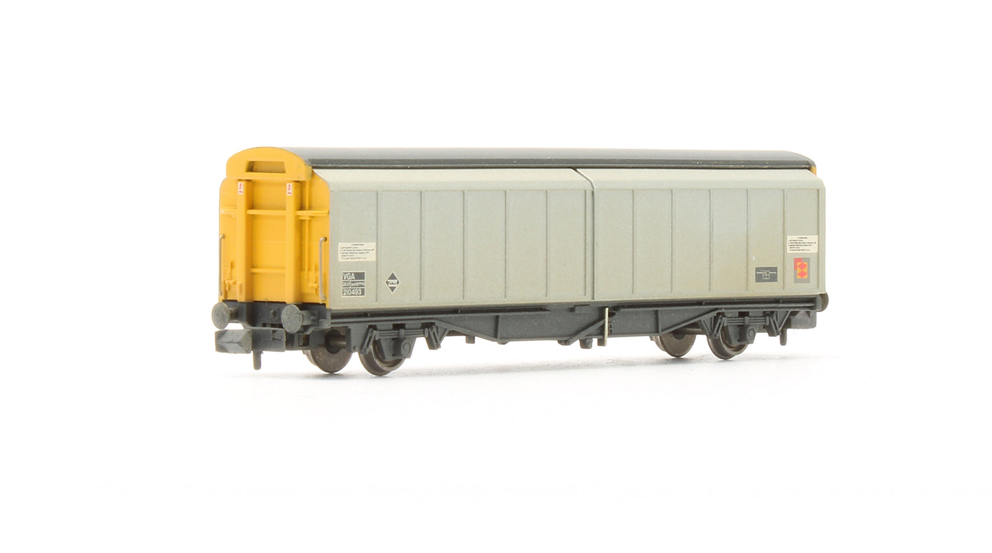 Pre-Owned 46 Ton VGA Sliding Wall Van Railfreight Distribution - Weathered