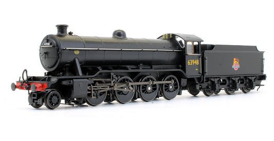 Pre-Owned O2/3 Tango 2-8-0 '63948' BR Black Early Crest Step Tender Steam Locomotive