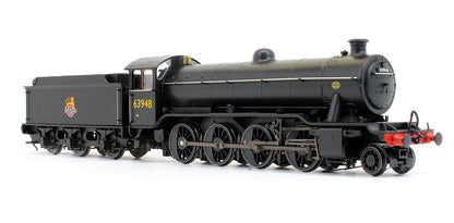 Pre-Owned O2/3 Tango 2-8-0 '63948' BR Black Early Crest Step Tender Steam Locomotive