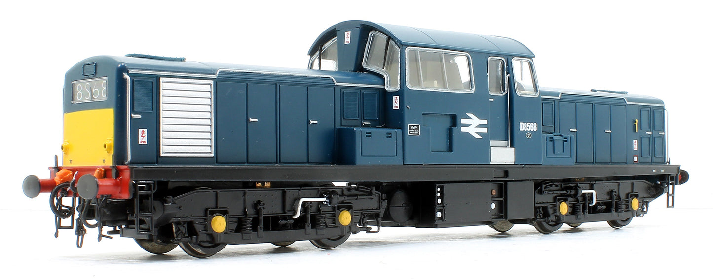 Pre-Owned Class 17 Clayton BR blue D8568 (small yellow panels) as preserved Diesel Locomotive