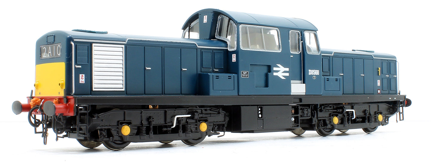 Pre-Owned Class 17 Clayton BR blue D8568 (small yellow panels) as preserved Diesel Locomotive