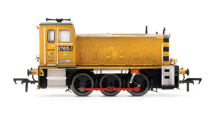 Pre-Owned BR Civil Engineers Yellow Ruston 165DE 97654 Diesel Locomotive - Weathered