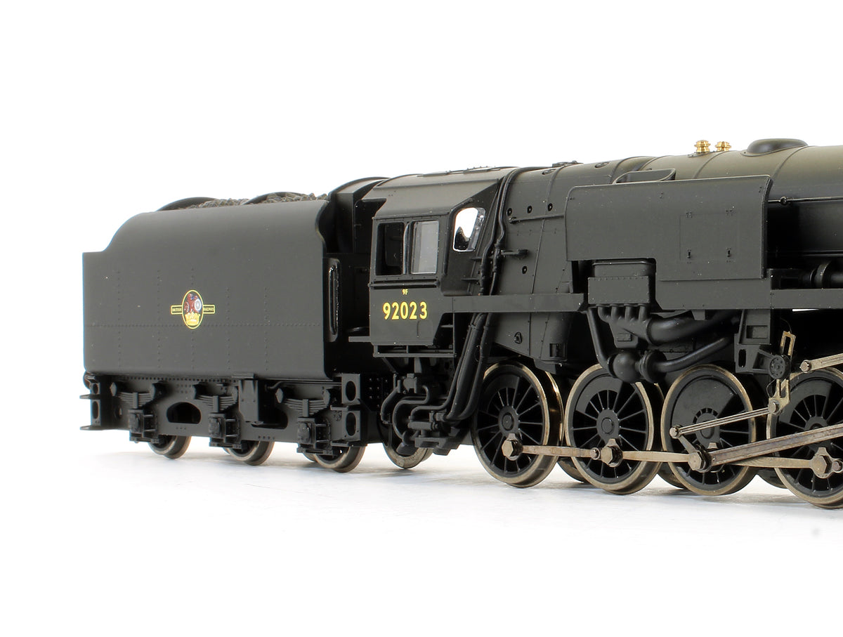 Pre-Owned RailRoad BR (Late) Class 9F Crosti Boiler '92023' Steam Locomotive TTS Fitted
