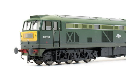 Pre-Owned Class 53 D0280 Two Tone Green 'Falcon' Diesel Locomotive - Weathered - DCC Fitted