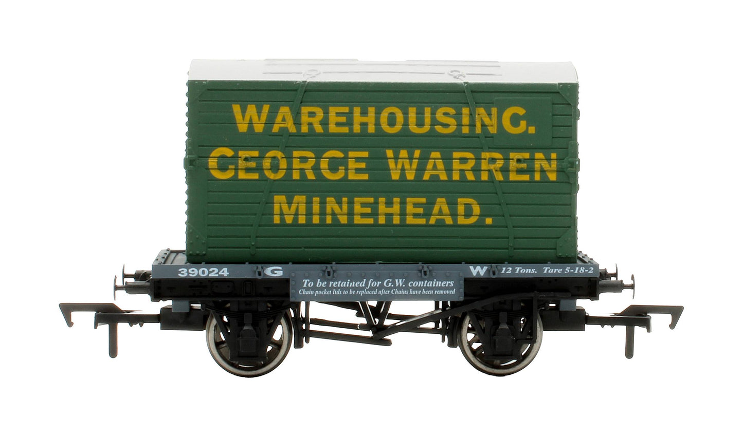 Pre-Owned GWR 12T Warehousing George Warren, Minehead '39024' - Limited Edition