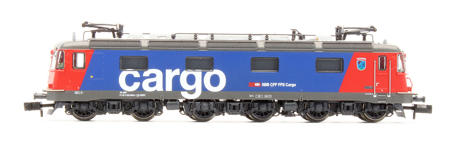 Pre-Owned SBB CFF FFS Cargo Re 620 060-4 Electric Locomotive