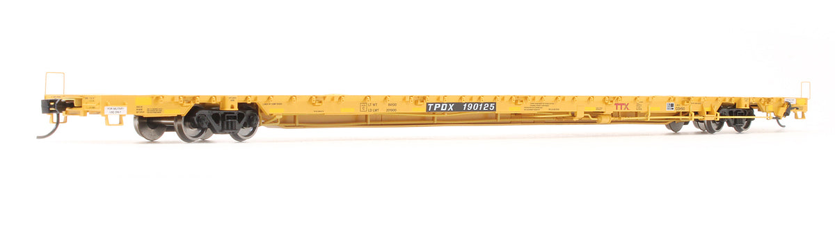 Pre-Owned 920-104618 89' Greenbrier TTX 100-Ton Flat Car TTX TPDX (Dept Of Defence) - Road #190125
