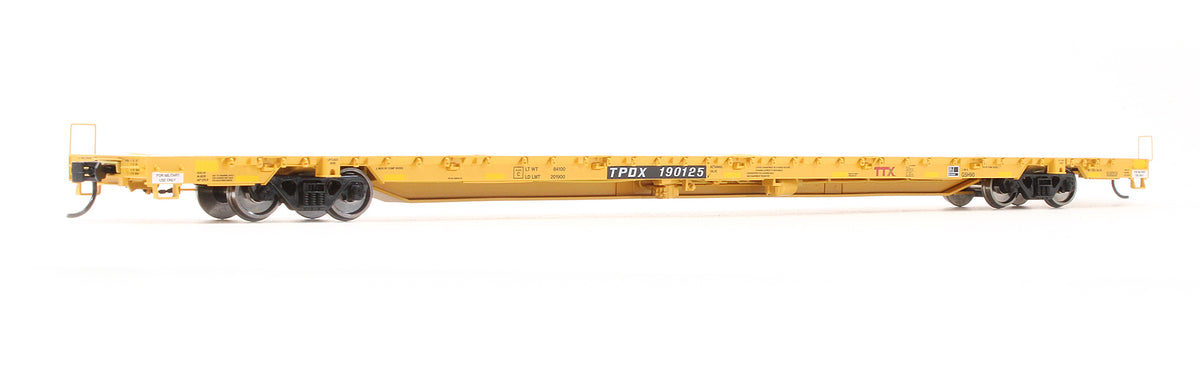 Pre-Owned 920-104618 89' Greenbrier TTX 100-Ton Flat Car TTX TPDX (Dept Of Defence) - Road #190125