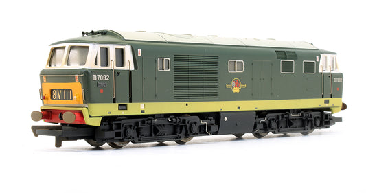 Pre-Owned Class 35 Hymek 'D7092' BR Green Diesel Locomotive (Weathered)