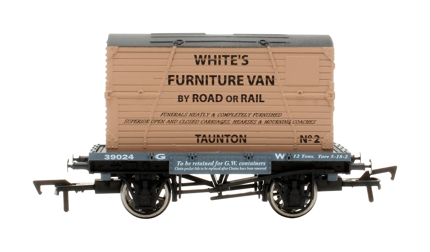 Pre-Owned GWR 12T '39024' White Furniture Van No 2 - Limited Edition