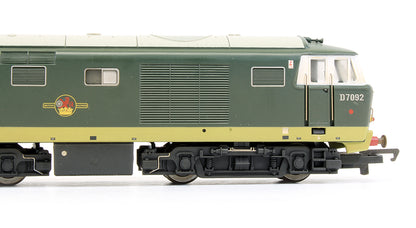 Pre-Owned Class 35 Hymek 'D7092' BR Green Diesel Locomotive (Weathered)